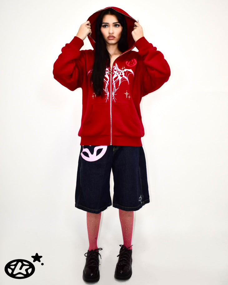 KORRUPT™ RED "FAUNI" ZIP MkII