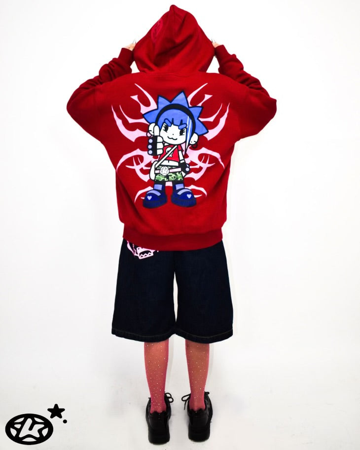 KORRUPT™ RED "FAUNI" ZIP MkII
